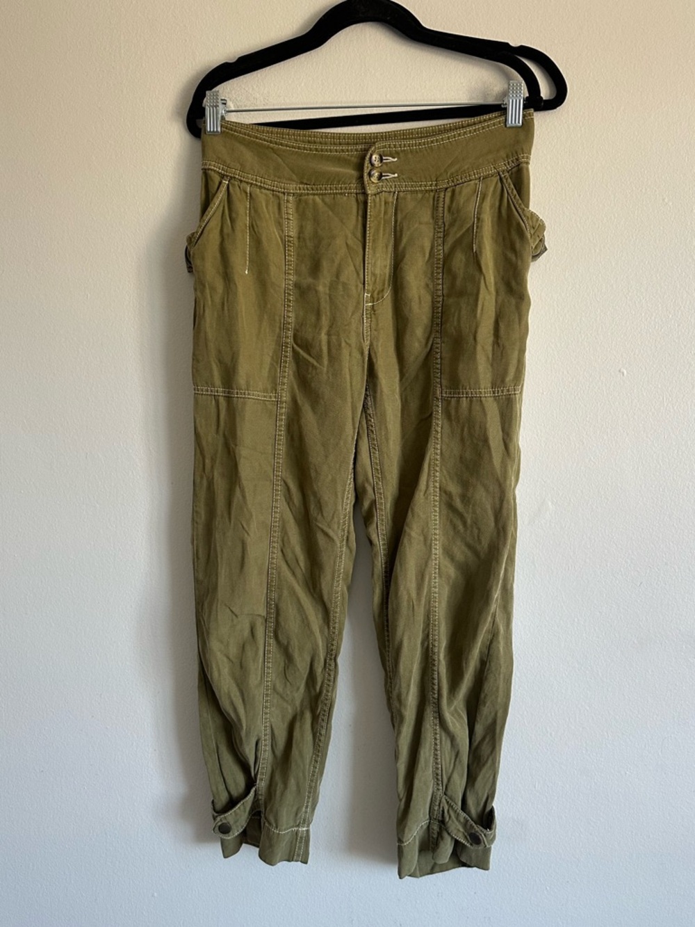 Anthropologie Jackson Tapered Utility Pants - Picture 2 of 8